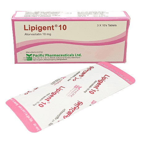 Tablet Lipigent 10mg (30pcs)