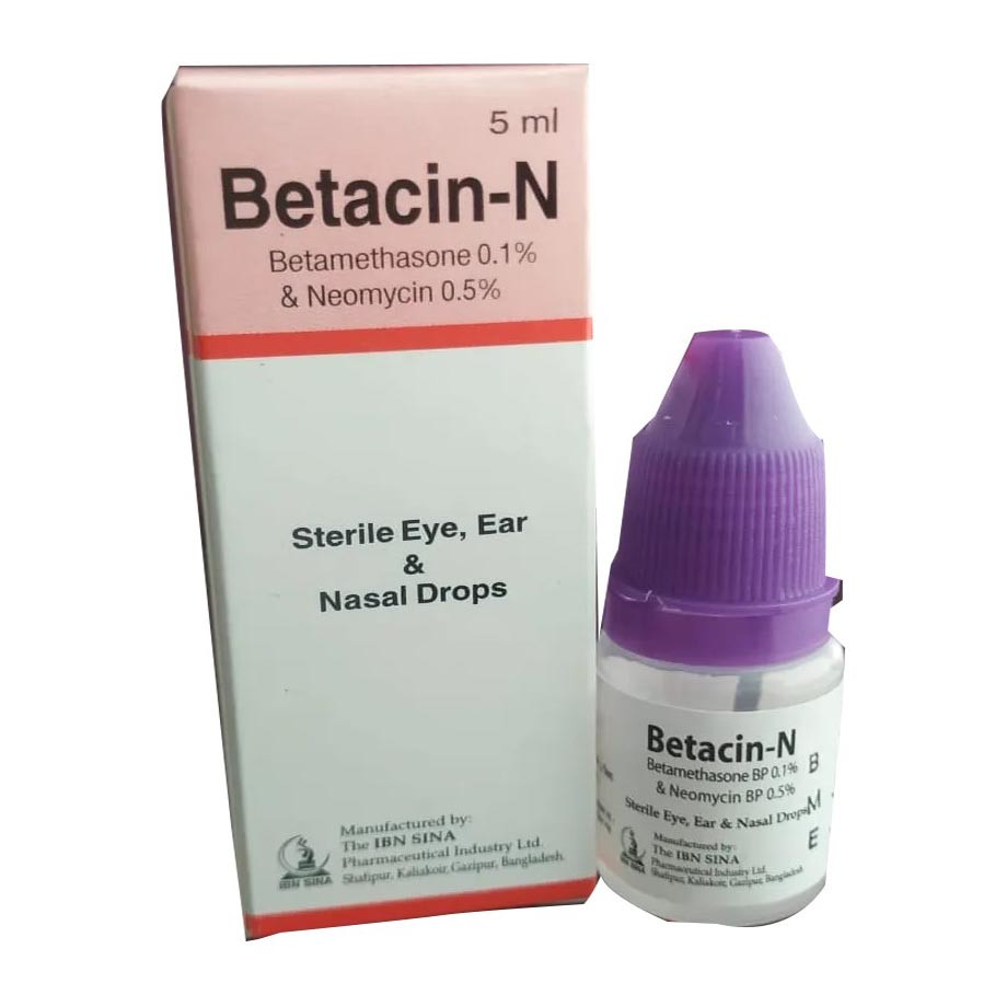 Eye Drop Betacin-N 0.1%+0.5% (5ml)
