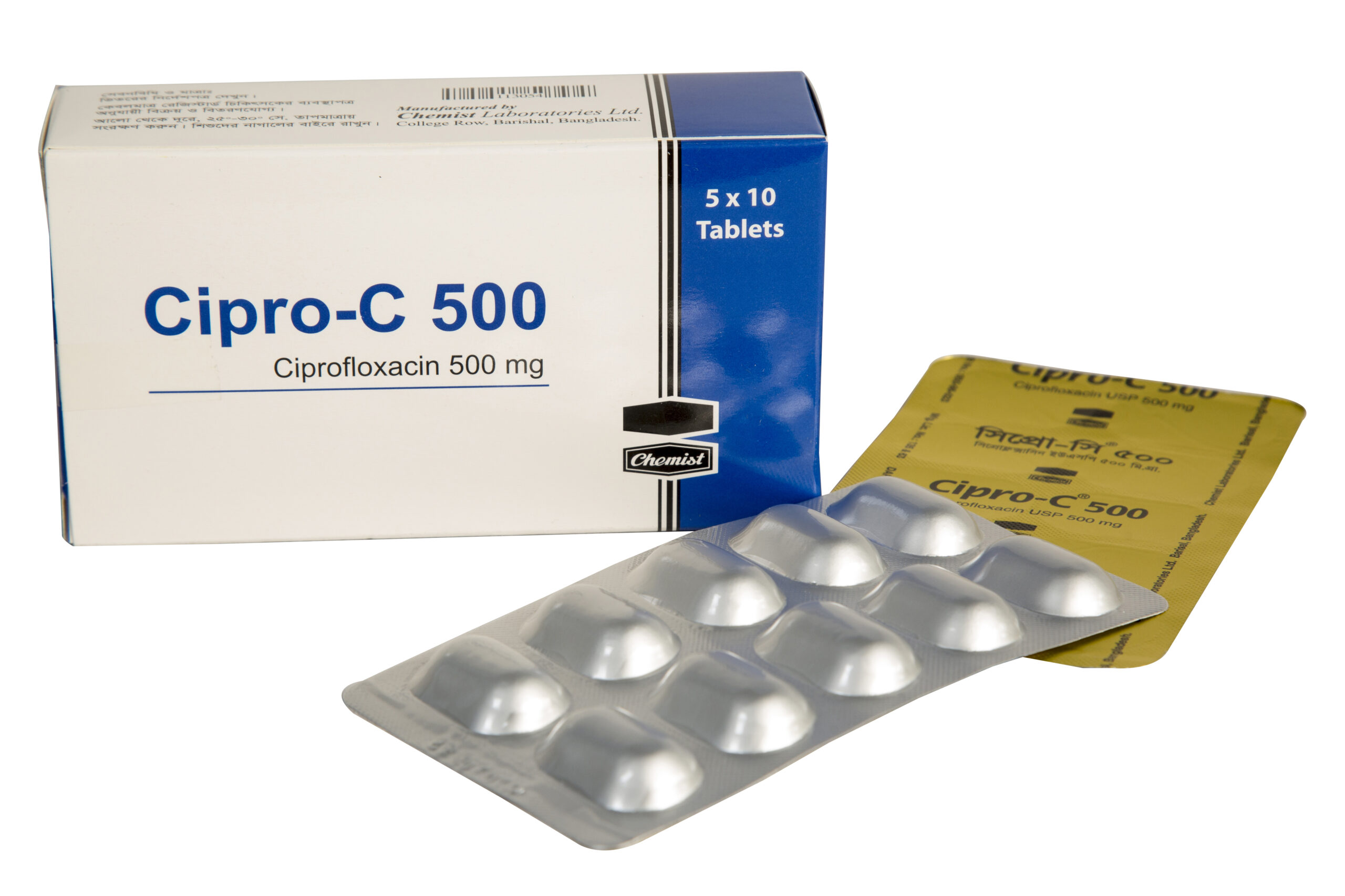 Tablet Cipro-C 500mg (50pcs)
