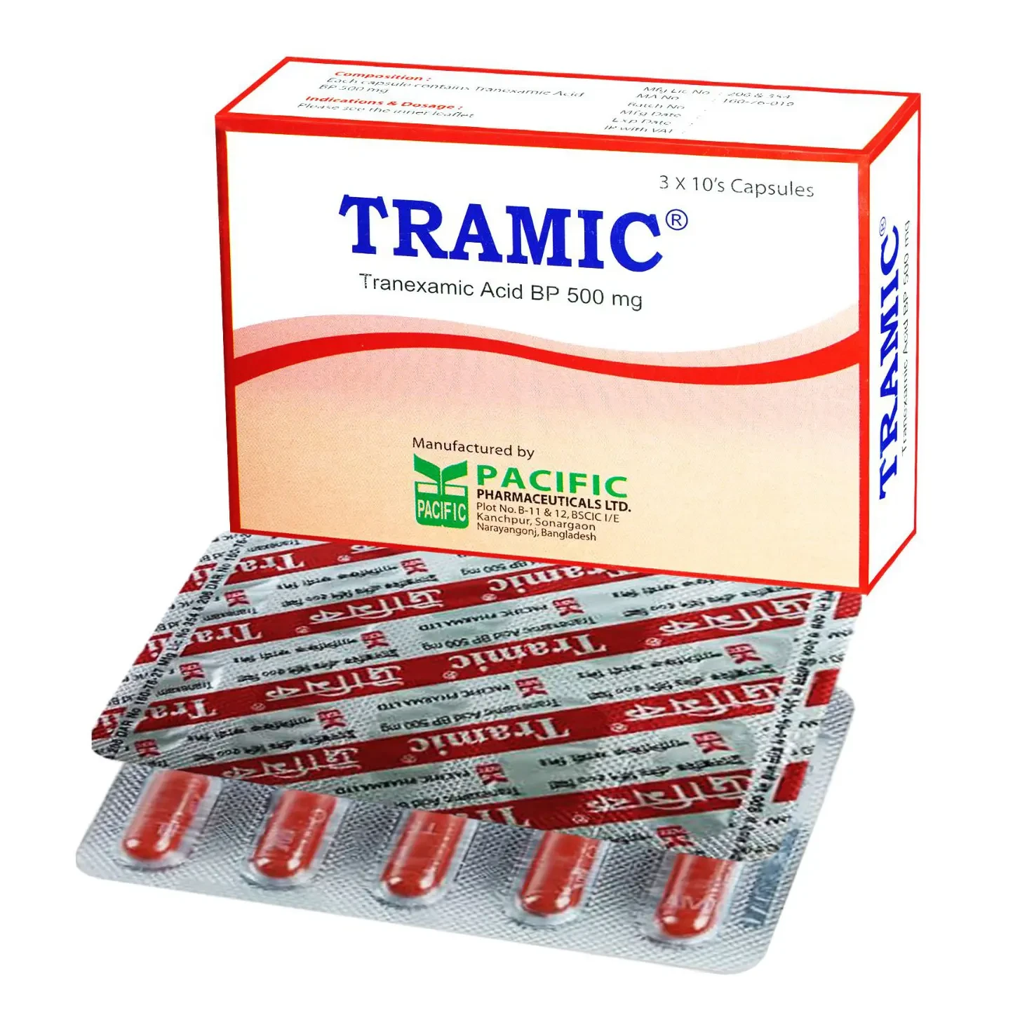 Capsule Tramic 500mg (30pcs)
