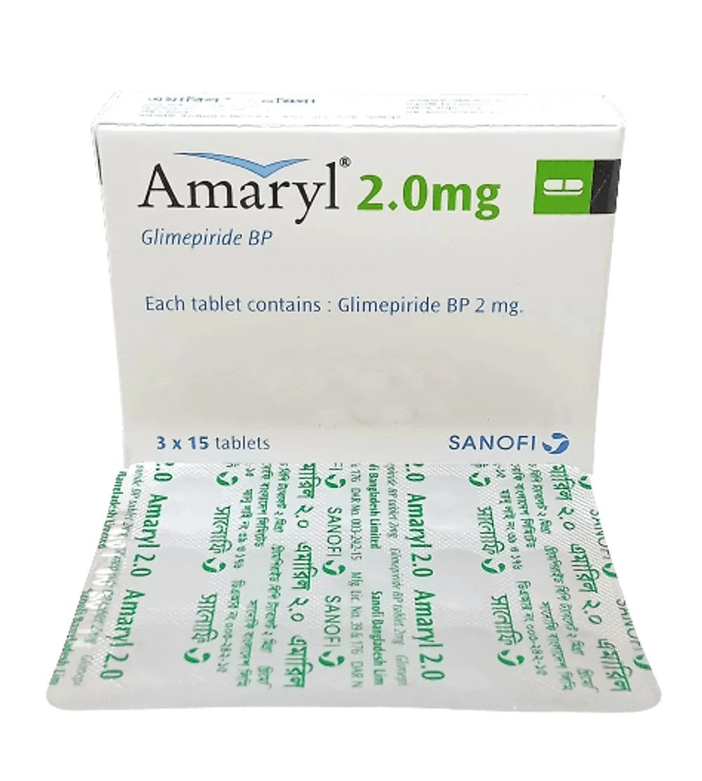Tablet Amaryl 2.0mg (45pcs)