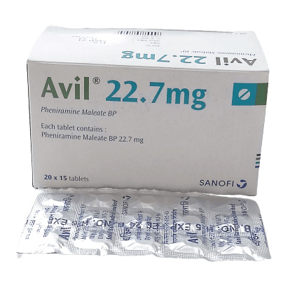 Tablet Avil 22.7mg (300pcs)