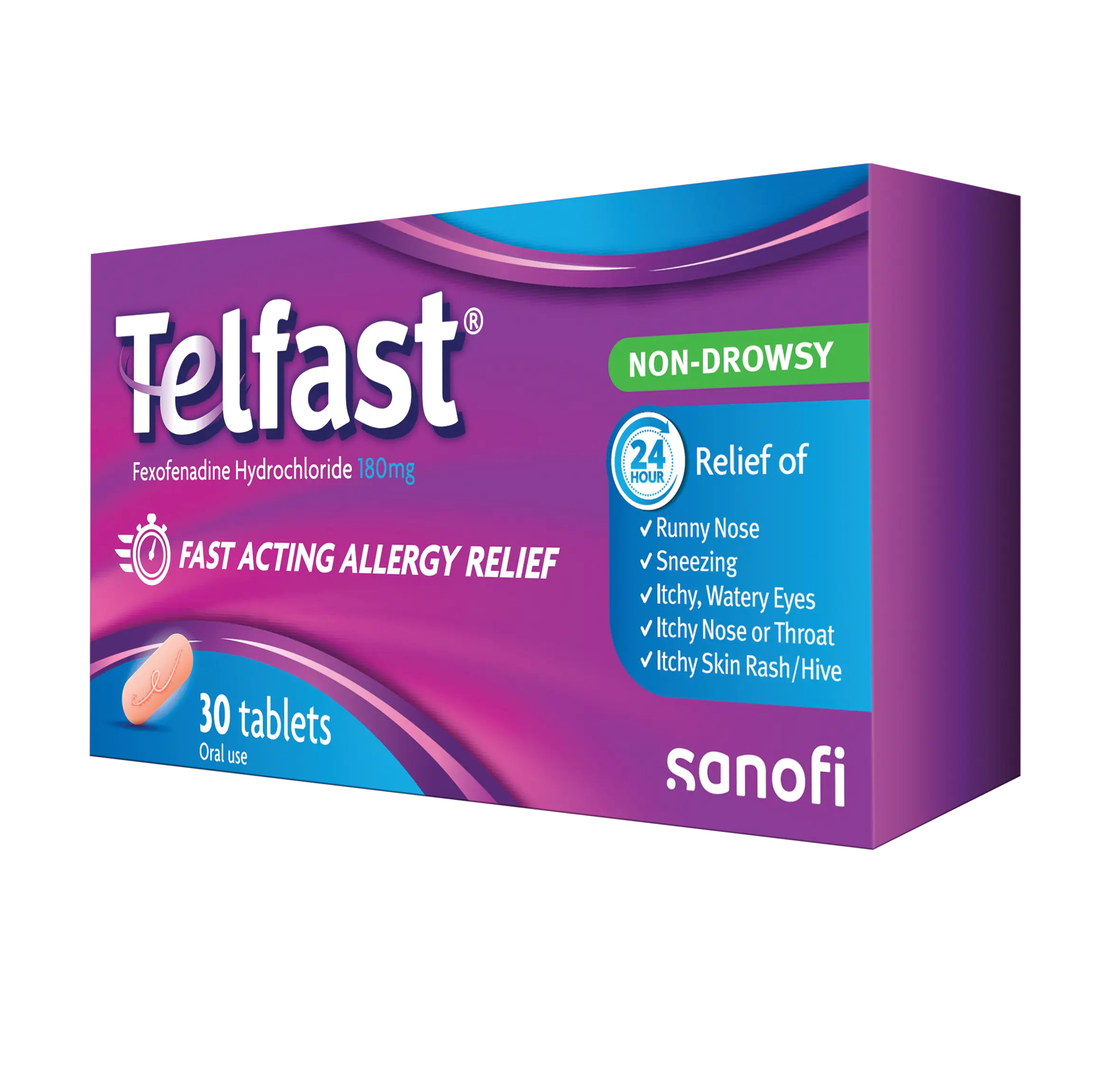 Tablet Telfast 180mg (30pcs)