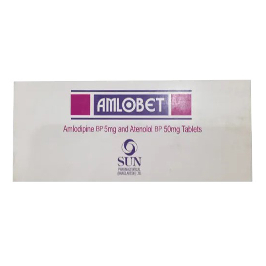 Tablet Amlobet 5mg+50mg (50 pcs)