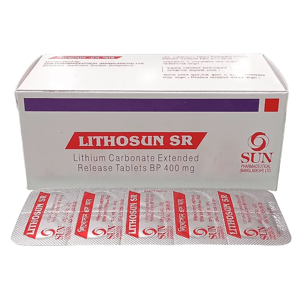 Tablet Lithosun SR 400mg (100pcs)