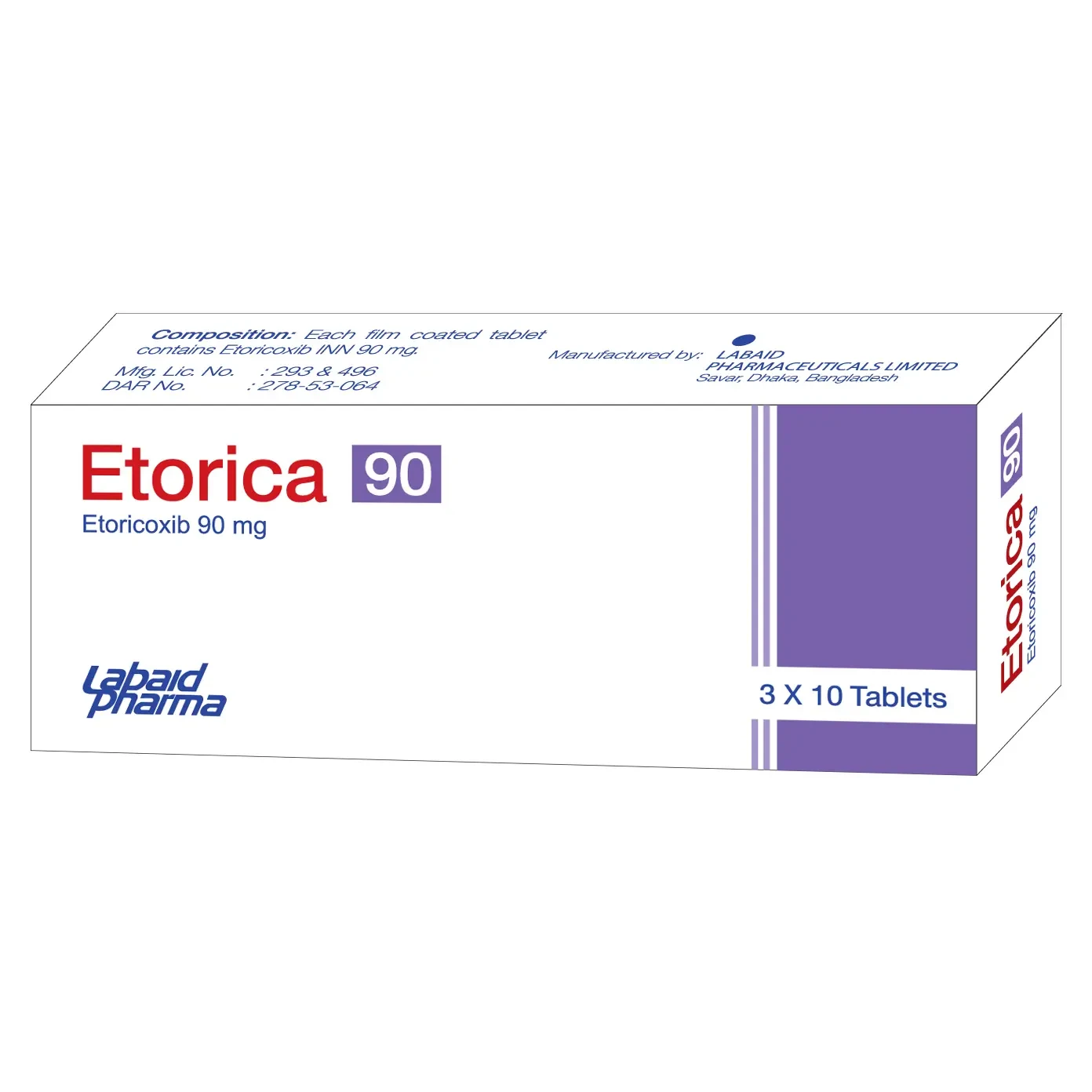 Tablet Etorica 90mg  (30pcs)
