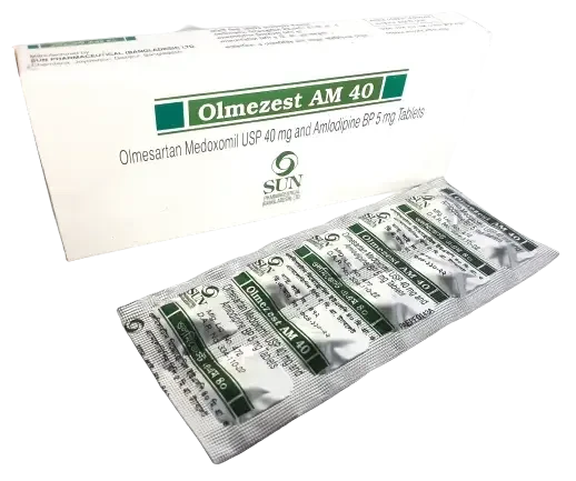 Tablet Olmegest AM  5/40mg (30 pcs)