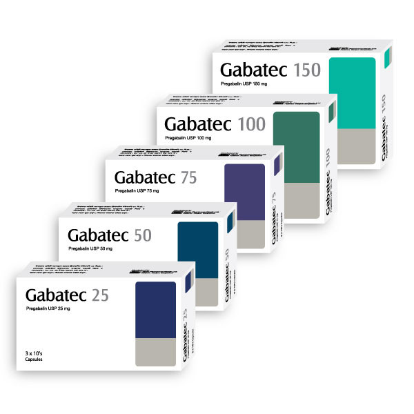 Capsule Gabatec 50mg (30pcs)