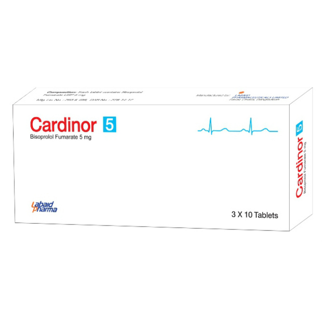 Tablet Cardinor 5mg (30pcs)