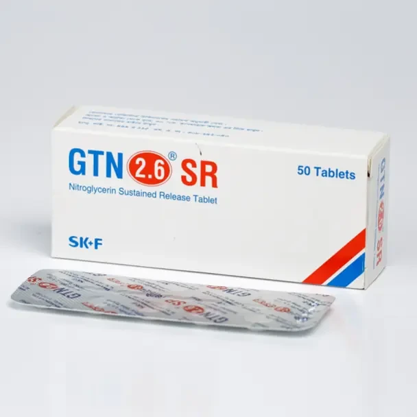 Tablet GTN-SR 2.6mg (60pcs)