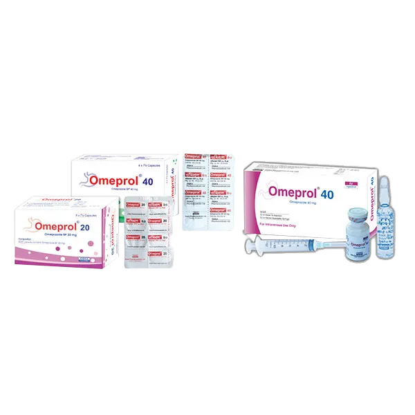 Capsule Omeprol 20mg (60pcs)