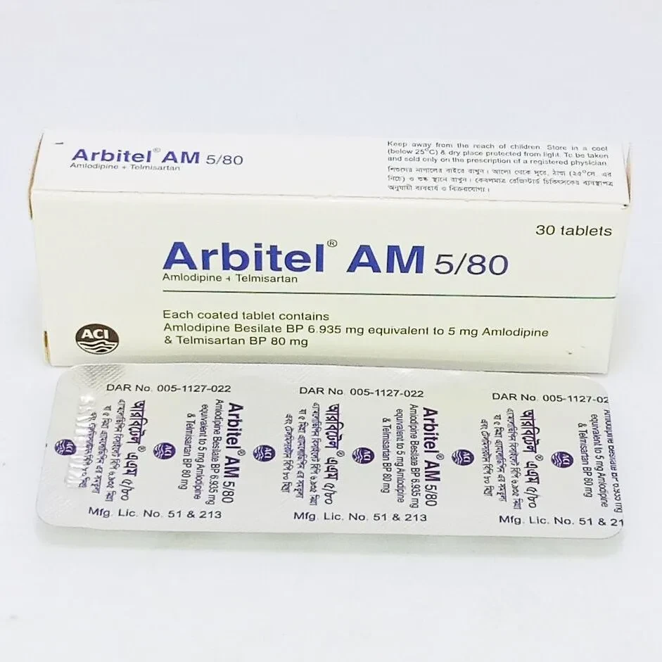 Tablet Arbitel AM 5/80mg (30pcs)