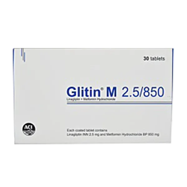 Tablet Glitin M 2.5/850mg  (30pcs)