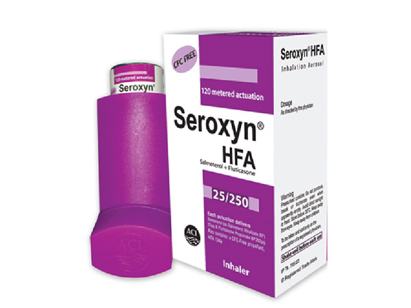 Inhaler Seroxyn HFA  25/250mcg (120 metered)