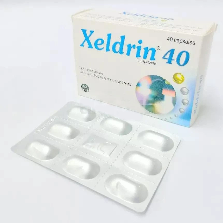 Capsule Xeldrin 40mg (40pcs)