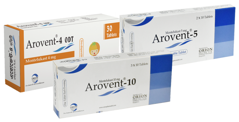 Tablet Arovent 10mg (30pcs)