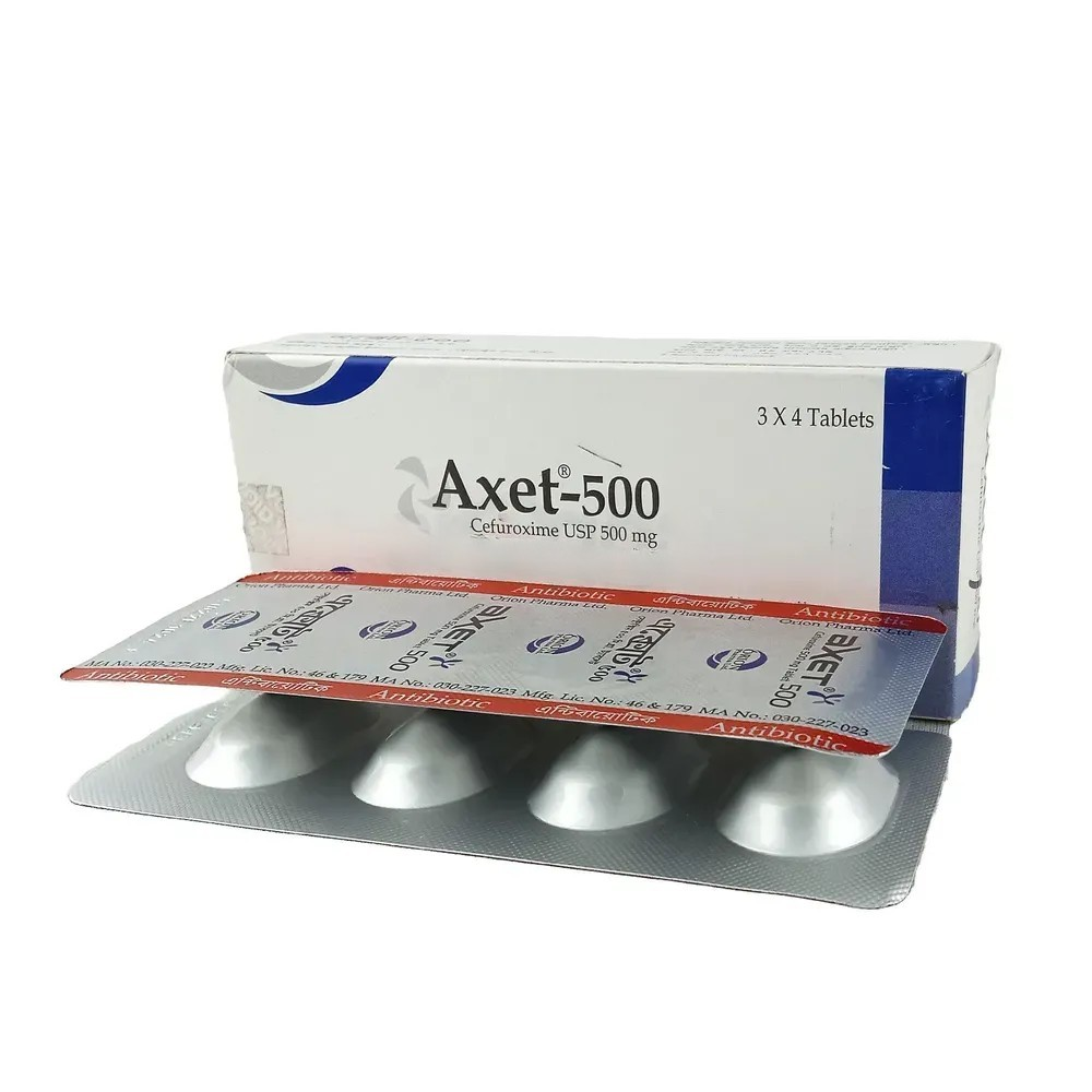 Tablet Axet 500mg (12pcs)