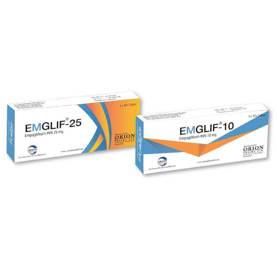 Tablet Emglif 25mg (10pcs)