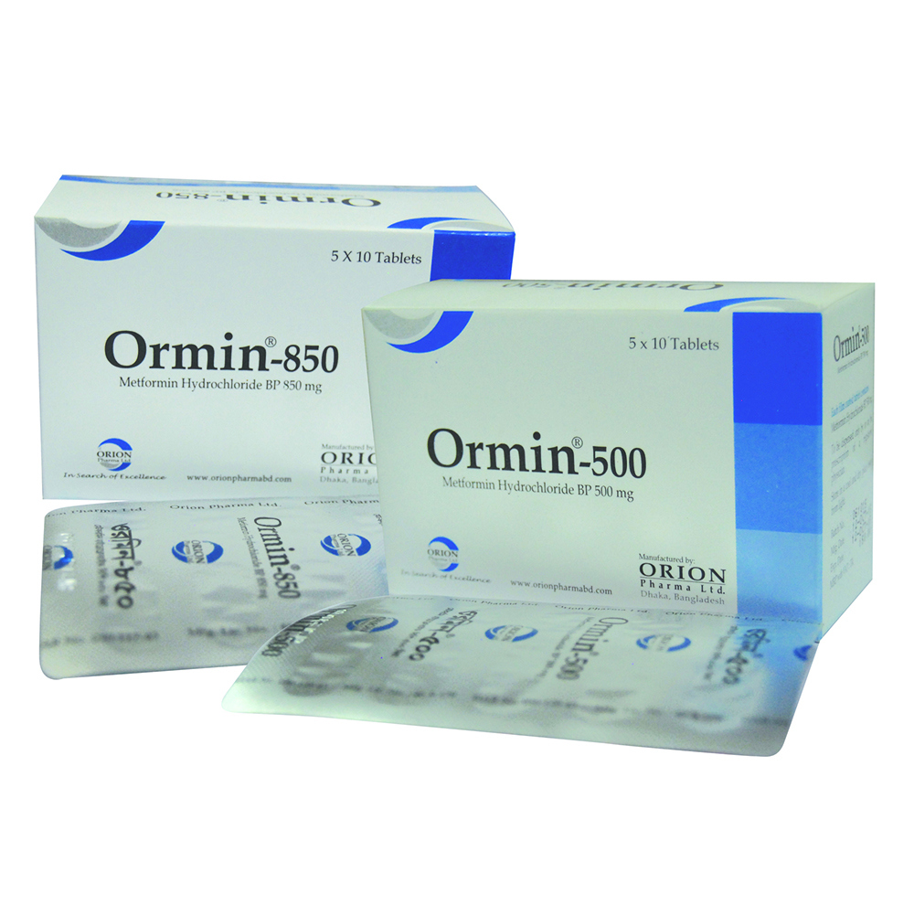 Tablet Ormin 850mg (50pcs)
