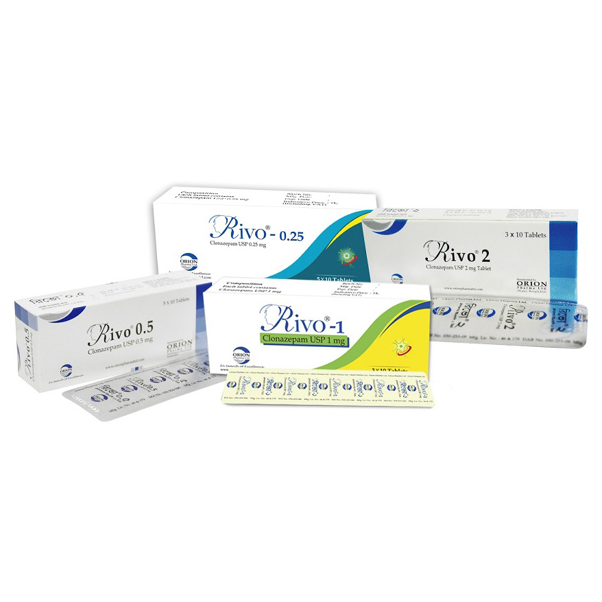 Tablet Rivo 1mg (30pcs)