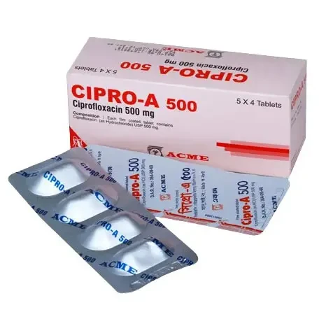 Tablet Cipro-A 500mg (20pcs)