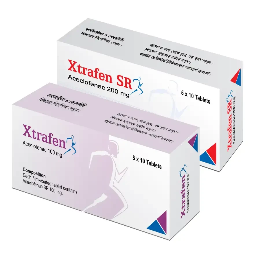 Tablet Xtrafen SR 200 mg (50pcs0