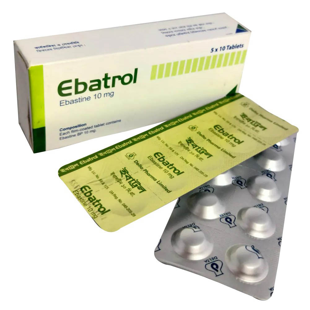Tablet Ebatrol 10mg (50 pcs)