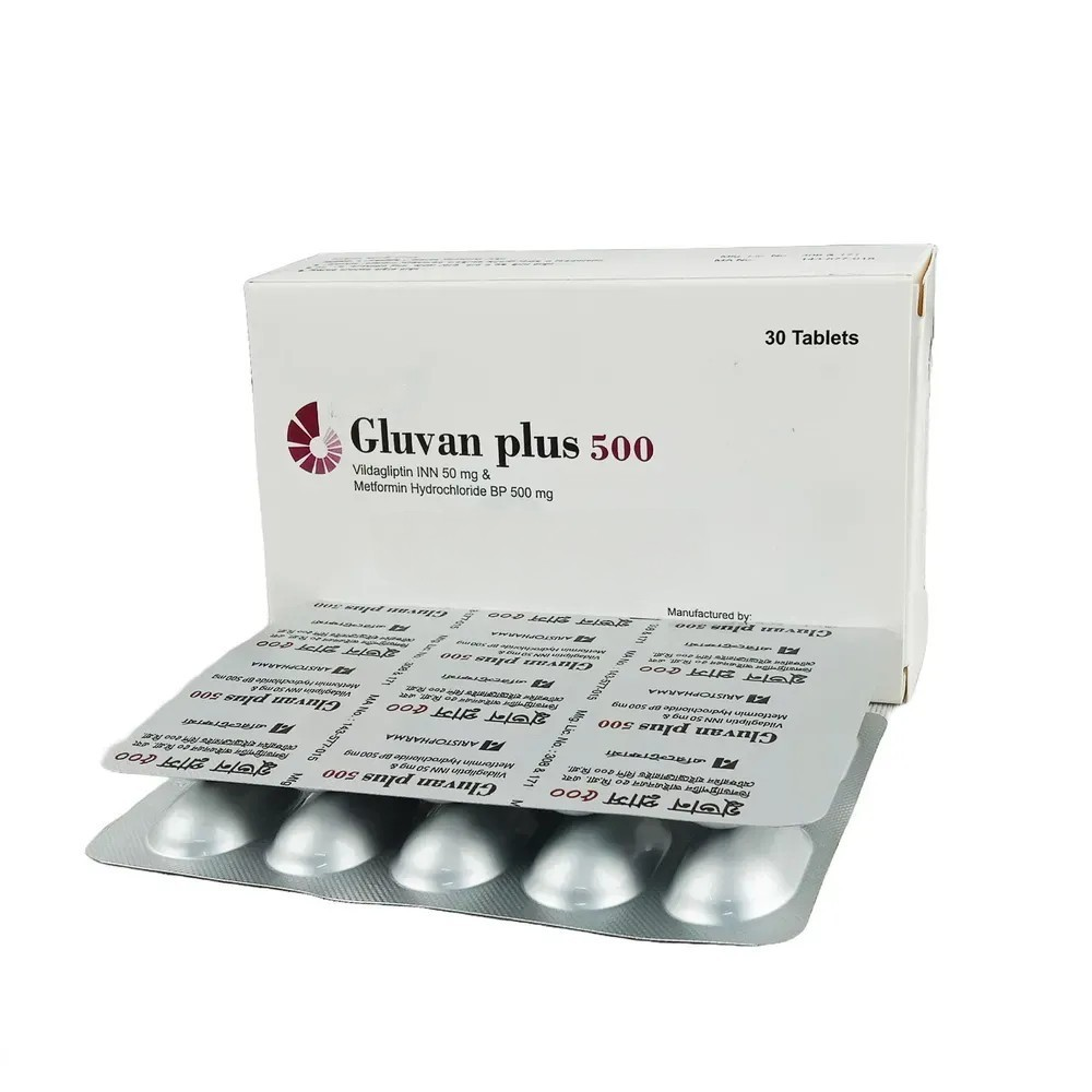 Tablet Gluvan Plus 500mg (30pcs)