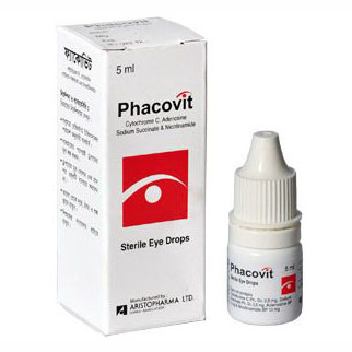Eye Drop Phacovit (2 mg+0.5 mg +0.6 mg+10 mg)/ml
