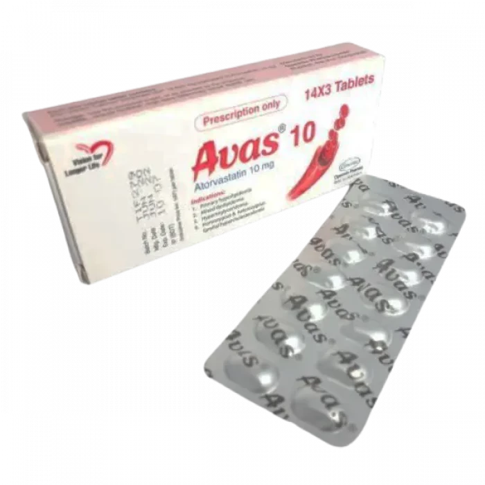 Tablet  Avas 10mg (42 Pcs)