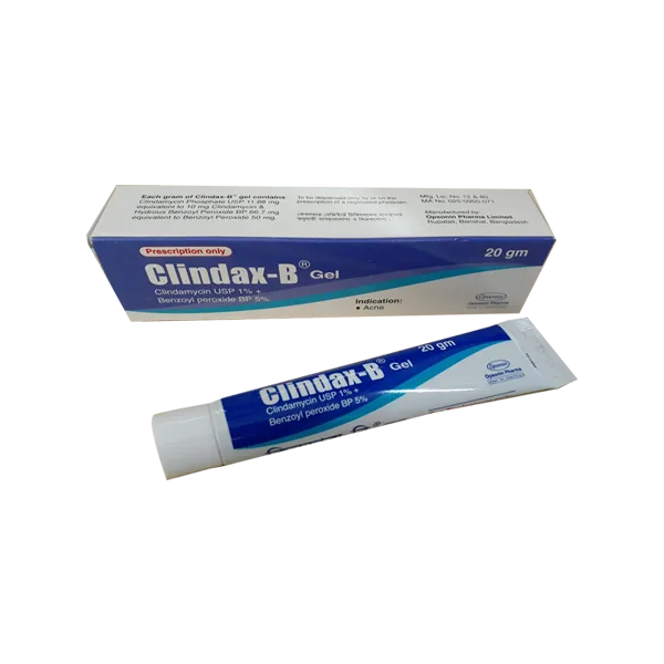 Clindax-B Gel 1%+5% (20g) (1 Pcs)