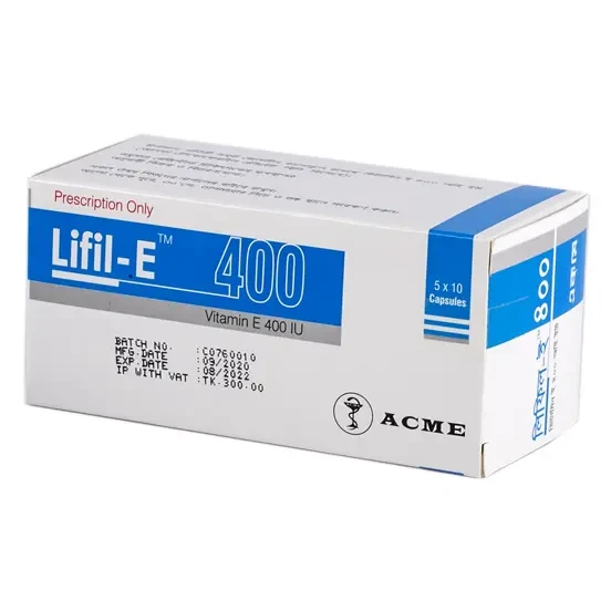 Capsule Lifil-E 400mg (50pcs)