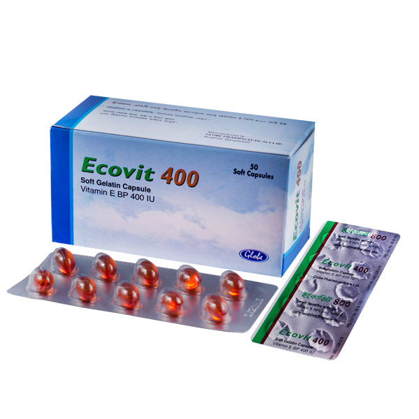 Capsule Ecovit 400Mmg (50pcs)