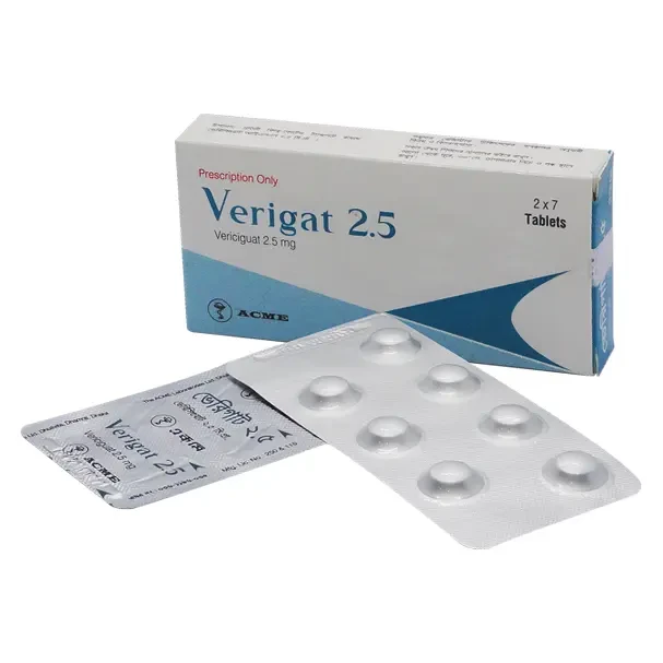 Tablet Verigat 2.5mg (14pcs)