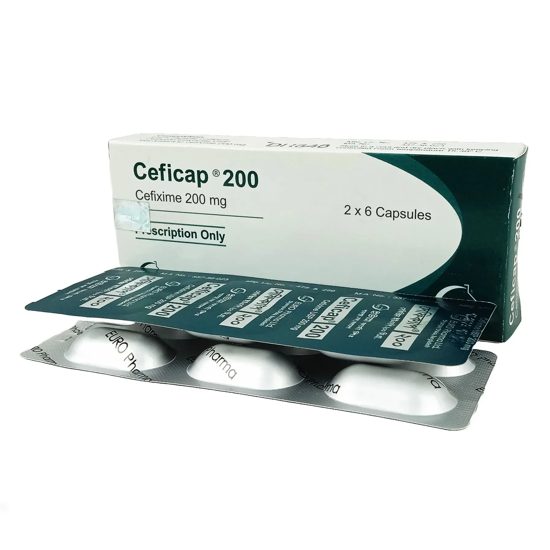 Capsule Ceficap 200 mg (12 Pcs)