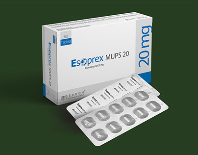 Tablet  Esoprex Mups 20mg (50 Pcs)
