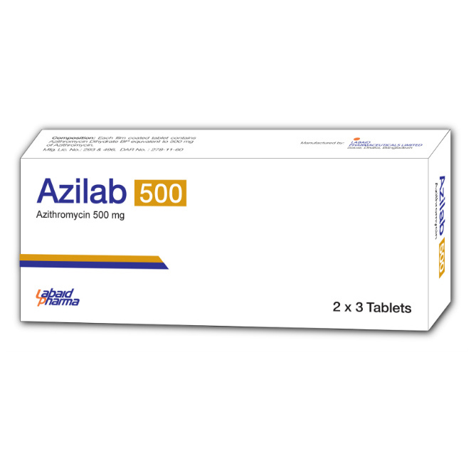 Tablet Azilab 500mg (9pcs)