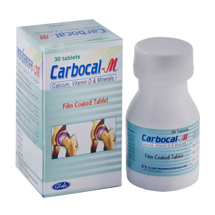 Tablet Carbocal M (30pcs)