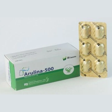 Capsule Arulina 500mg (30pcs)