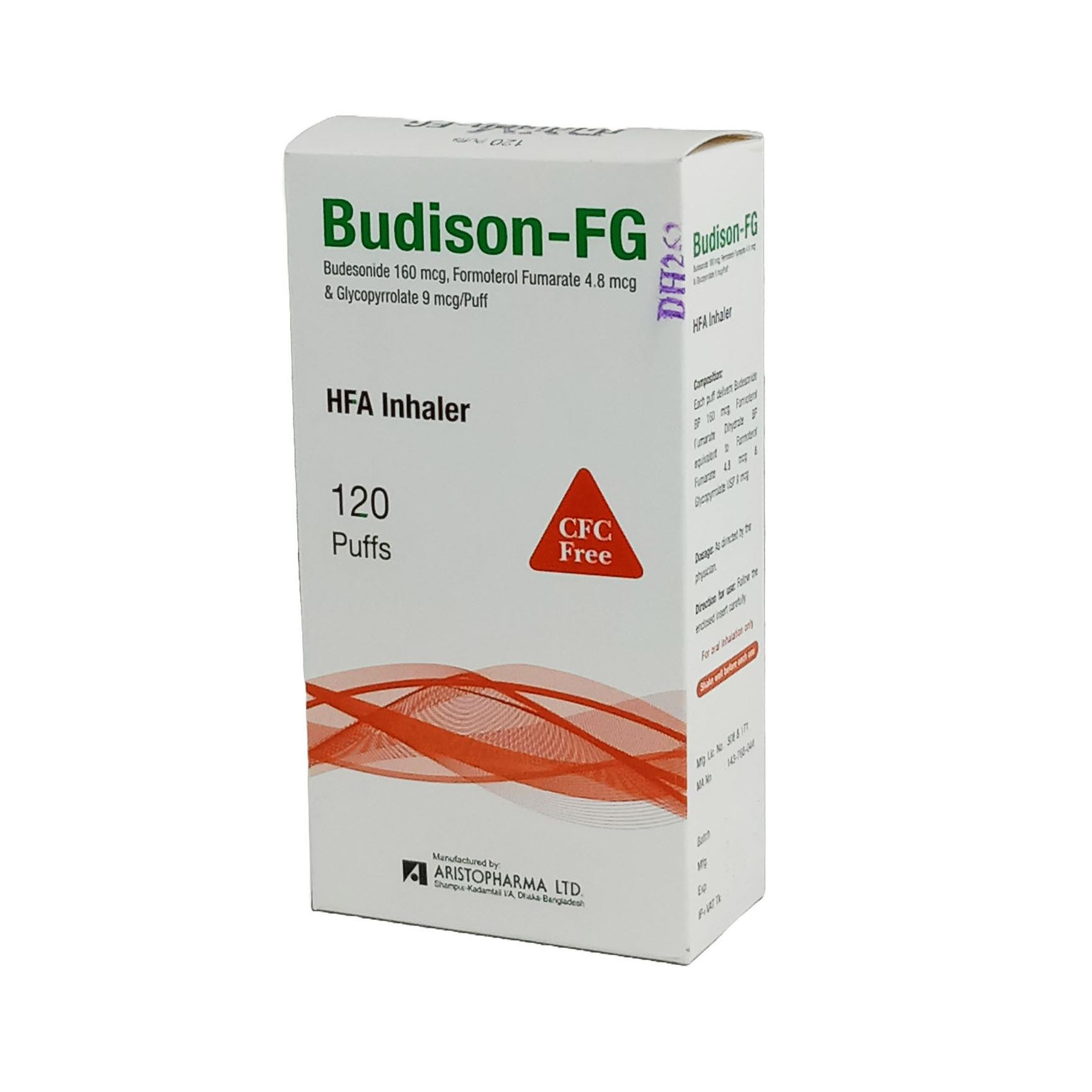 Inhelar Budison-FG HFA 120 puff