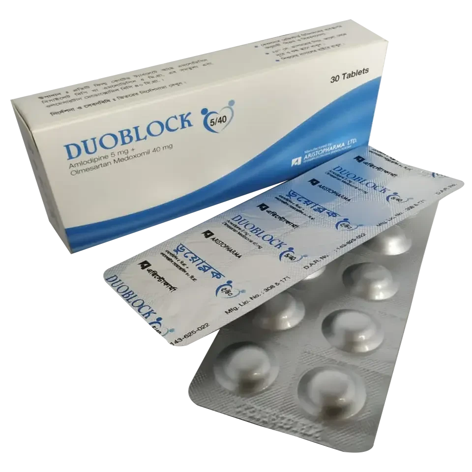 Tablet Duoblock 5mg+40mg (30pcs)