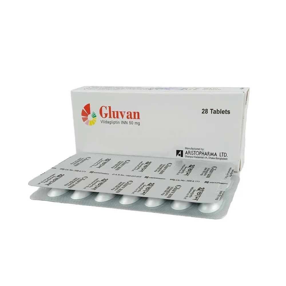 Tablet Gluvan 50mg (28pcs)