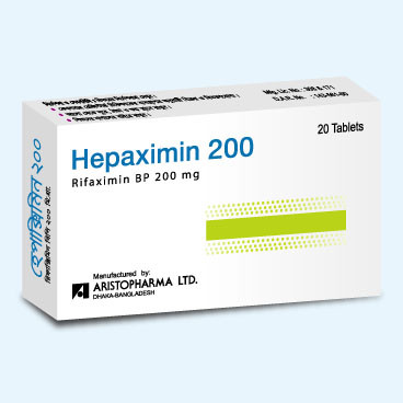 Tablet Hepaximin 200mg (20pcs)