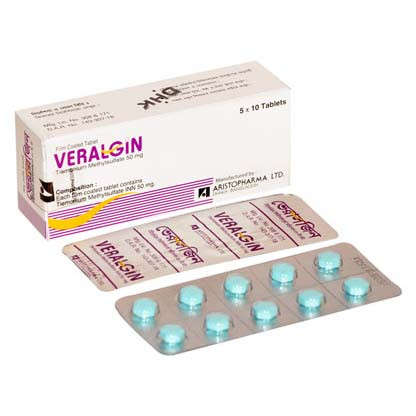 Tablet Veralgin 50mg (50pcs)