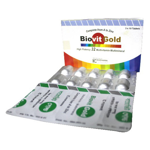 Tablet Biovit Gold (30pcs)