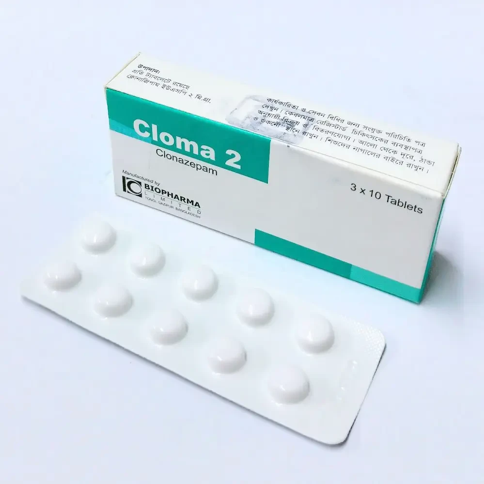 Tablet Cloma 2mg (30pcs)