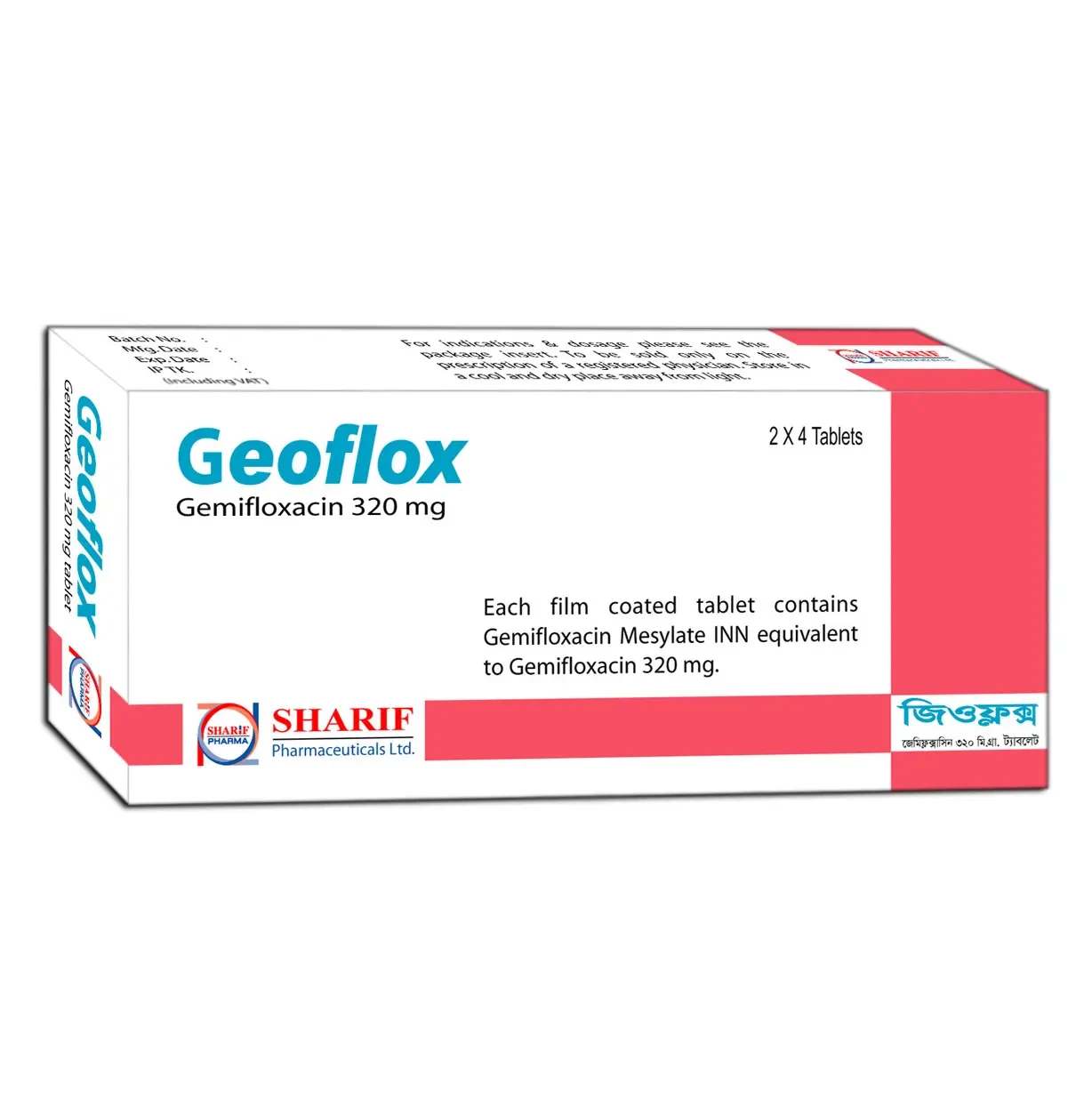 Tablet Geoflox 320mg (8pcs)