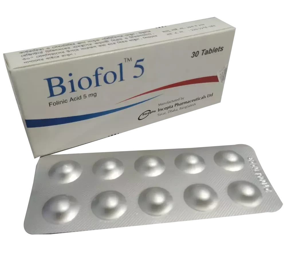 Tablet Biofol 5mg (30pcs)