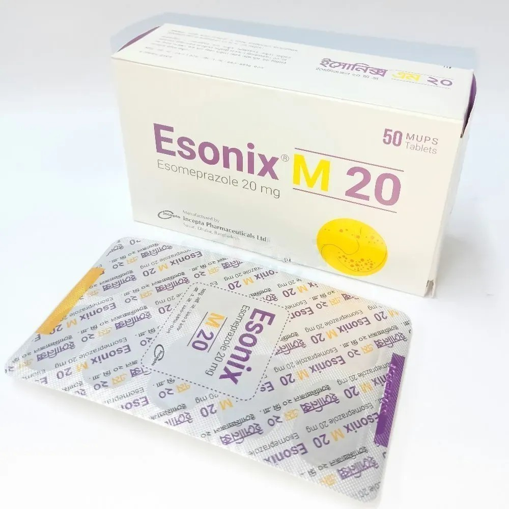 Tablet Esonix M 20mg (50pcs)
