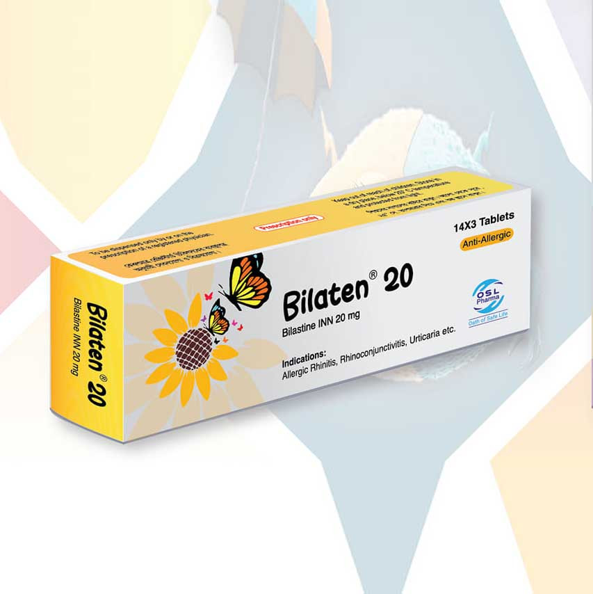 Tablet Bilaten 20mg (42pcs)